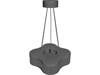 Modern Chandeliers 3D Model preview