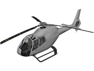 Eurocopter EC-120 3D Model preview