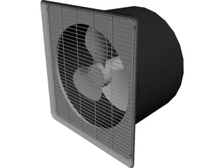 Fan 3D Model preview