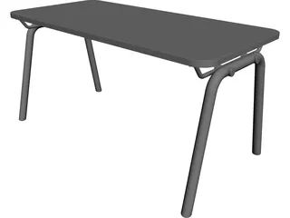 Table 3D Model preview