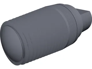 Dental Implant 3D Model preview