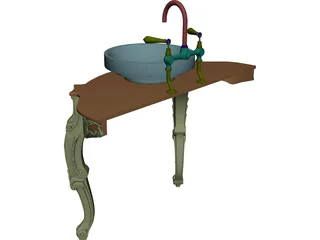 Sink 3D Model preview