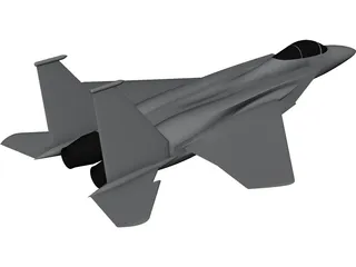 F-15C Eagle 3D Model preview