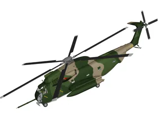 Sikorsky CH-53 Stallion 3D Model preview