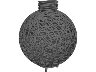 Vase Decoration 3D Model preview