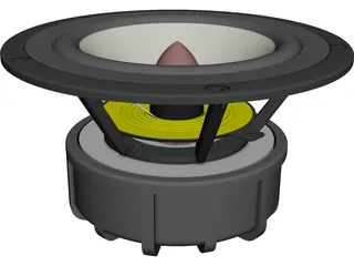 Speaker Subwoofer 3D Model preview