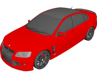 Holden Commodore HSV 3D Model preview