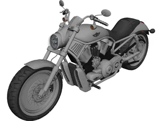 Harley-Davidson VROD 3D Model preview