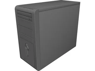 Philips Computer Case 3D Model preview