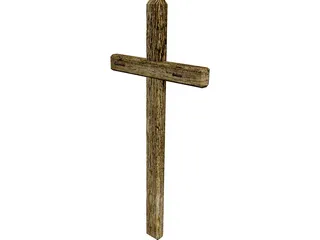 Roman Cross 3D Model preview