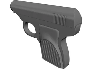 Sterling 22 Pistol 3D Model preview