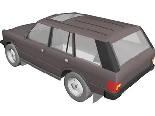 Range Rover Classic 3D Model preview