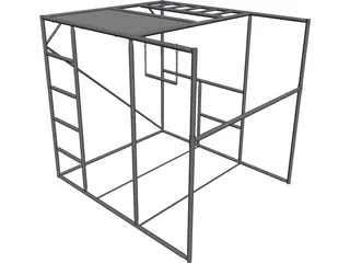 Jungle Gym 3D Model preview