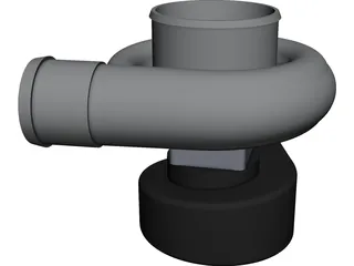T70 Turbo 3D Model preview