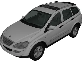 SsangYong Kyron (2011) 3D Model preview
