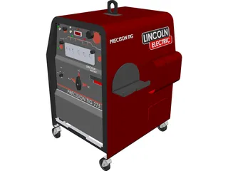 Welding Machine Lincoln Electric Precision TIG 275 3D Model preview