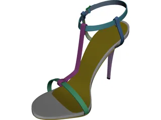 Sandal 3D Model preview
