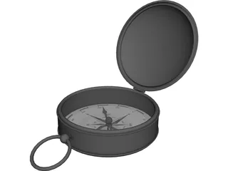 Compass 3D Model preview