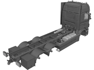 Scania R560 3D Model preview