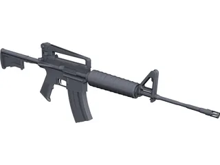 Colt M4A1 Carbine 3D Model preview