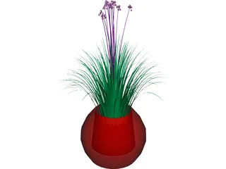 Plant Flower 3D Model preview