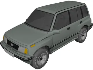 Suzuki Vitara 5-doors (1990) 3D Model preview