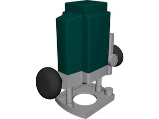 Router 3D Model preview