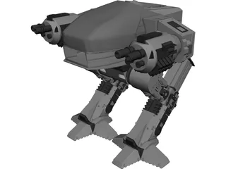 Robocop 3D Model preview