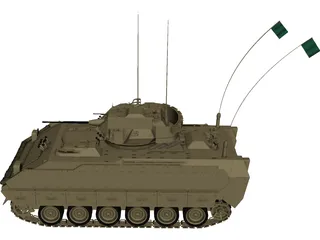 Tank Pakistan Talha 3D Model preview
