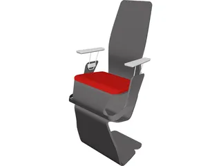 Tietz Modern Chair 3D Model preview