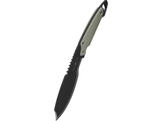 Knife by Tietz 3D Model preview