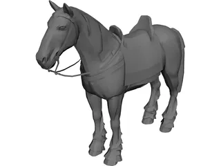 Horse 3D Model preview