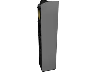 Speaker 3D Model preview