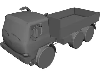 Tatra 815 3D Model preview