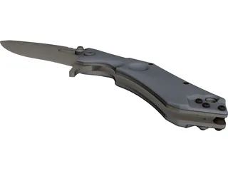 Warrior Knife 3D Model preview