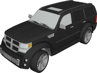 Dodge Nitro 3D Model preview