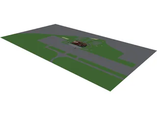 Airport 3D Model preview