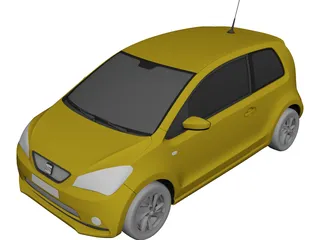 SEAT Mii (2011) 3D Model preview