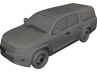 Volkswagen Amarok 3D Model preview