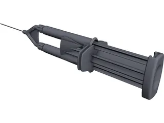 Syringe 3D Model preview