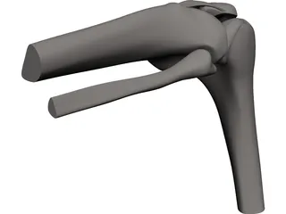Knee Joint Human 3D Model preview