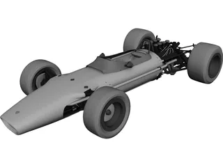 Lotus F1 3D Model preview
