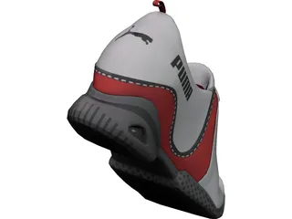 Puma Shoe 3D Model preview
