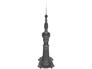 Skyscraper 3D Model preview