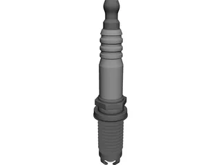 Spark Plug 3D Model preview