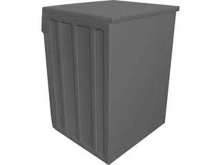 Washing Machine Samsung 3D Model preview