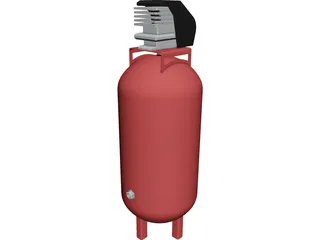 Craftsman Aircompressor 3D Model preview