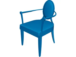 Chair Barbara Berry 3D Model preview