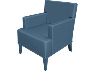 Chair Brentwood 3D Model preview
