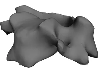 Vertebra 3D Model preview